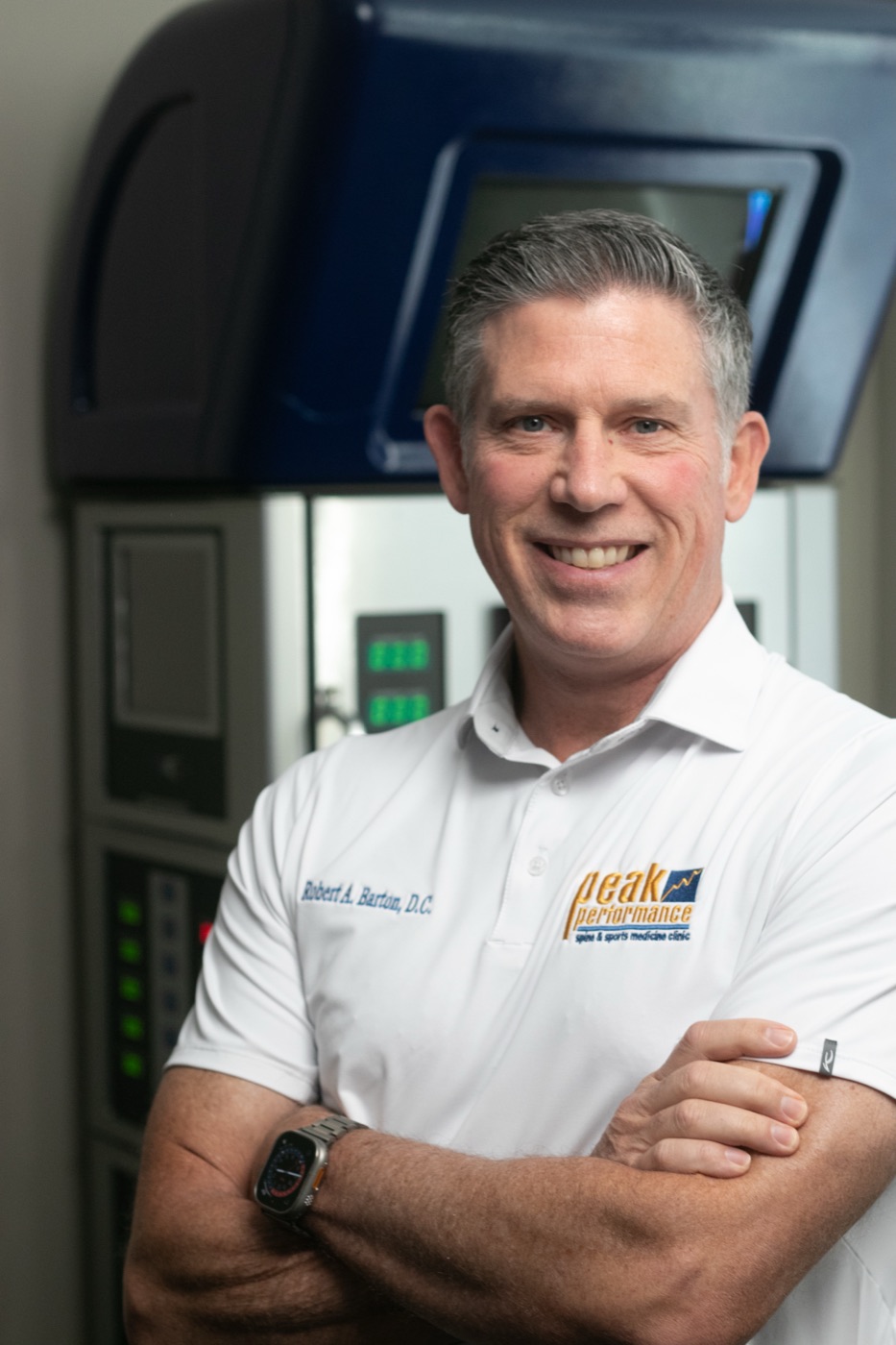 Dr. Robert Barton, DC at the DRX9000